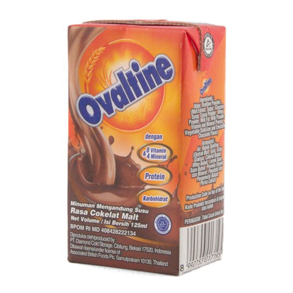 Jual Ovaltine Susu Uht Rasa Cokelat Malt 125ml Shopee Indonesia 2869