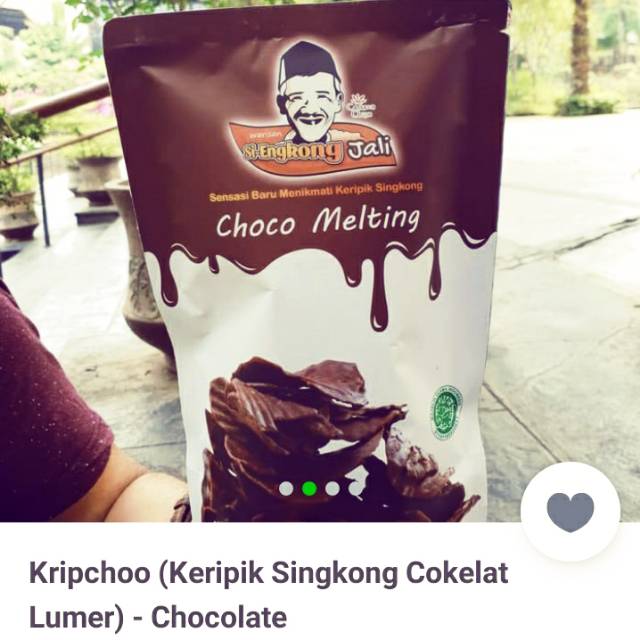 Jual Keripik Singkong Cokelat Lumer Shopee Indonesia