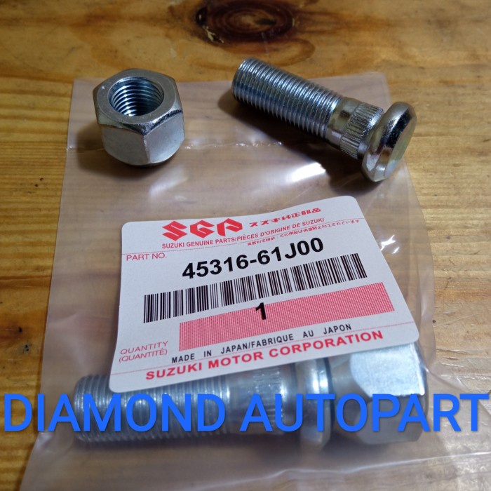 Jual Diamond Baut Roda Bolt Roda Suzuki Apv Mega Carry Type Ori