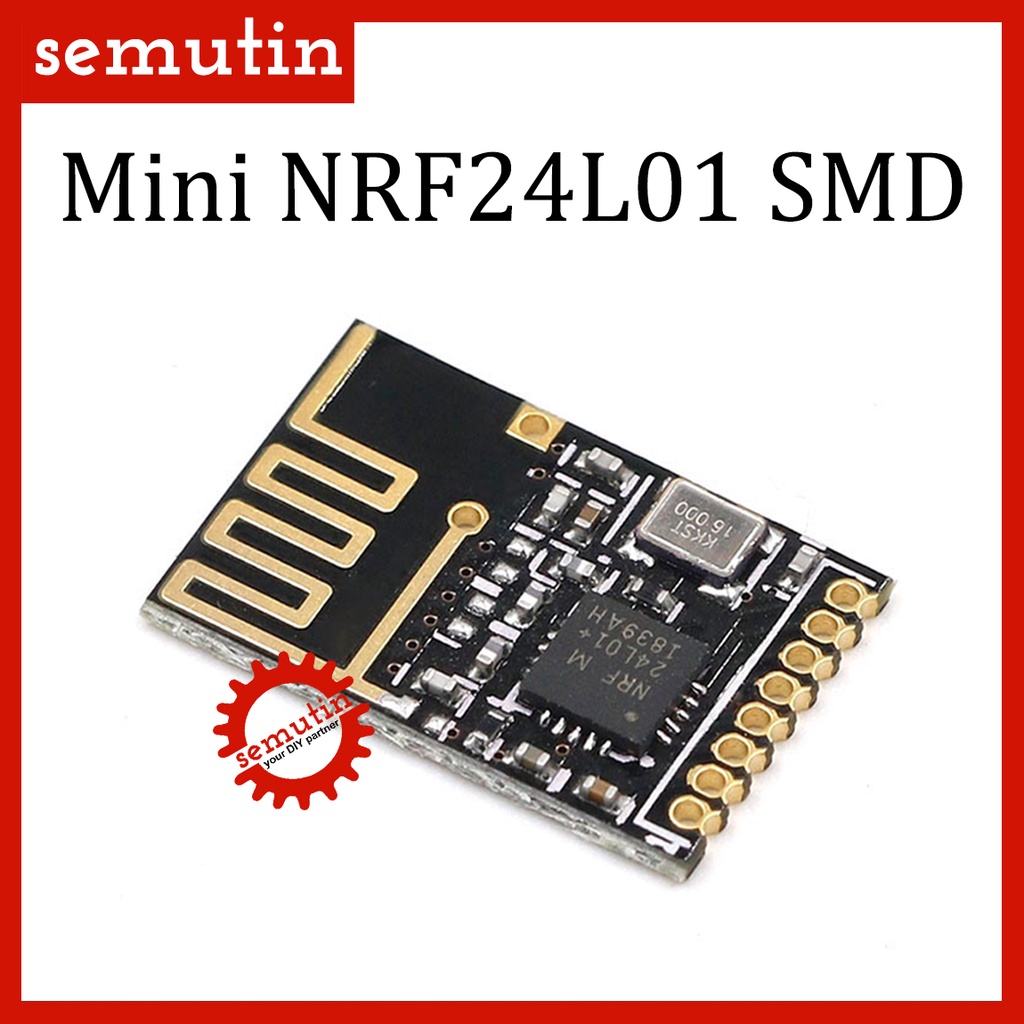 Jual Mini NRF24L01 SMD / Modul Wireless 2.4GHz Versi Power Enhanced ...