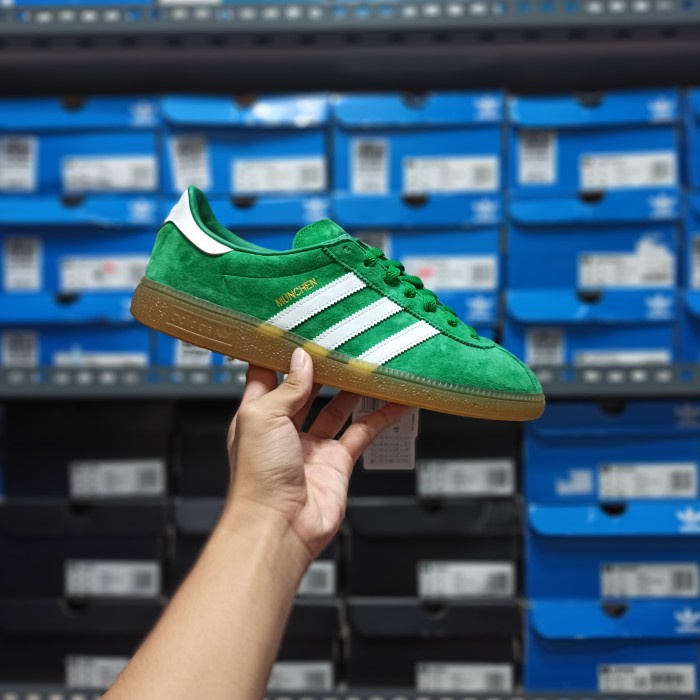 adidas munchen green white