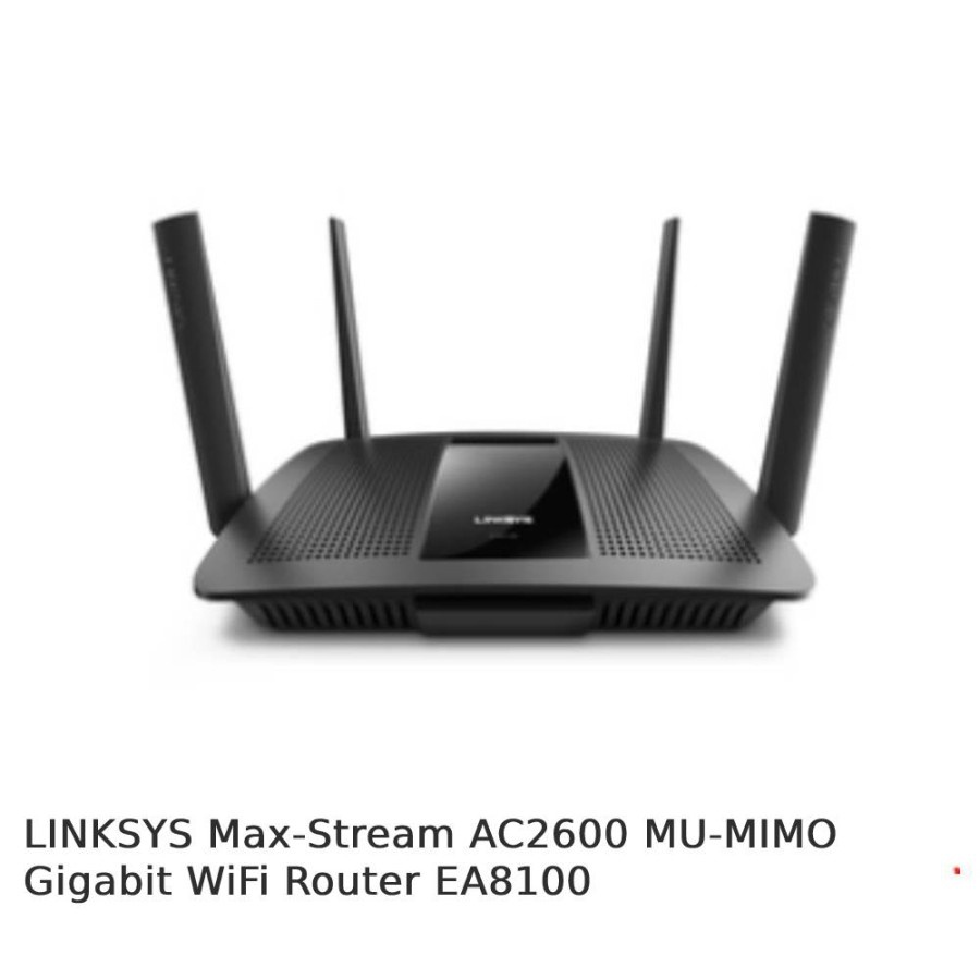 Jual Router Gaming LINKSYS Max-Stream AC2600 MU-MIMO Gigabit WiFi ...