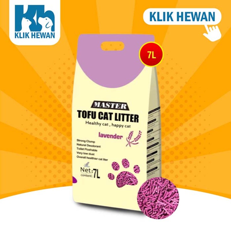 Jual Master Tofu Soya Cat Litter Pasir Gumpal Kucing 7 Litter | Shopee ...