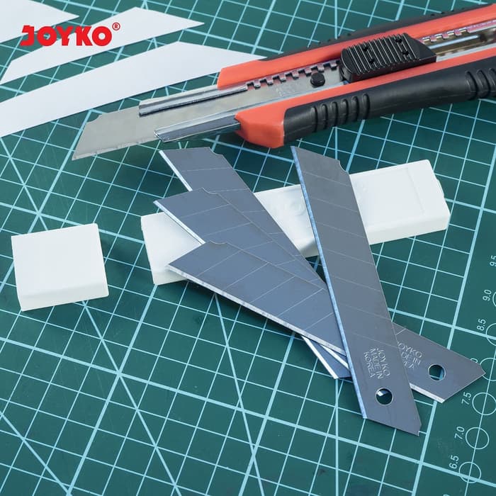 Cutter Blade Refill Isi Pisau Pemotong Joyko L-150 1 Tube 5 Pcs (3)