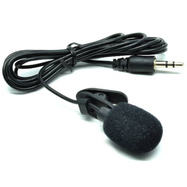 Jual Mic Recording Mic Gitar Biola Bas 3.5mm Microphone with Clip for ...