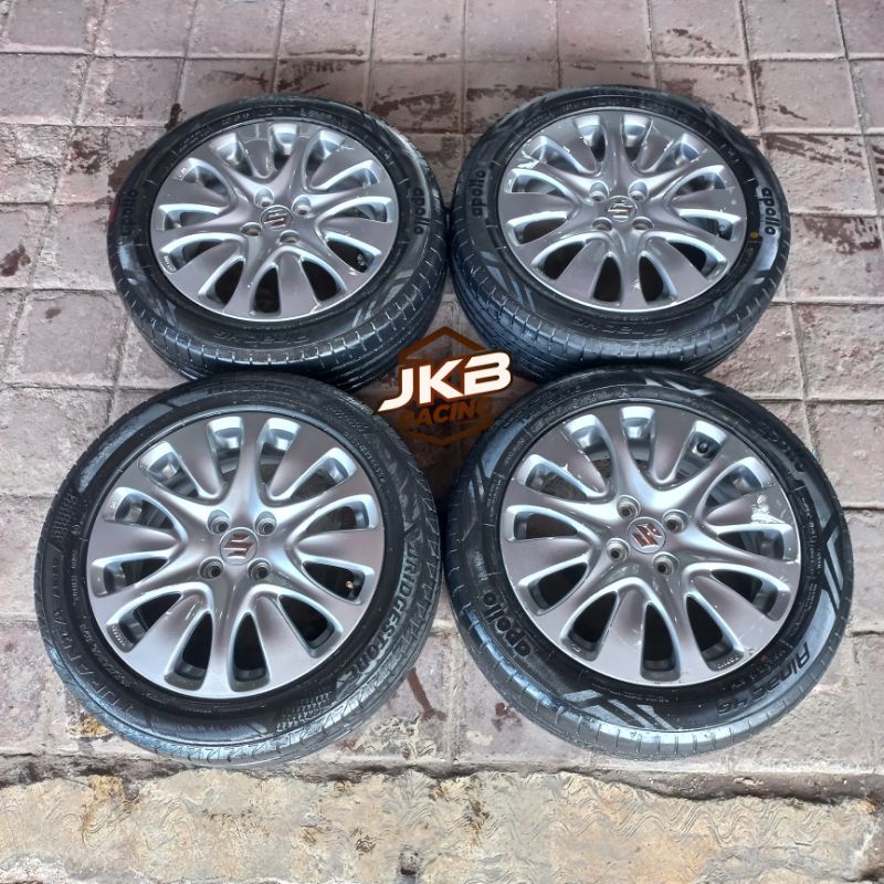 Jual VELG SECOND COPOTAN SUZUKI BALENO R16 + BAN PNP IGNIS SPLASH ...