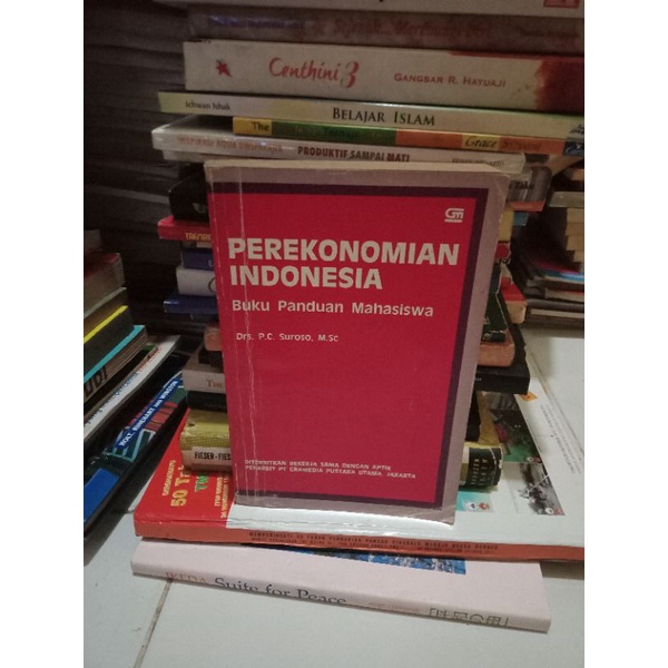 Jual BUKU ASLI PEREKONOMIAN INDONESIA BUKU PANDUAN MAHASISWA SUROSO ...