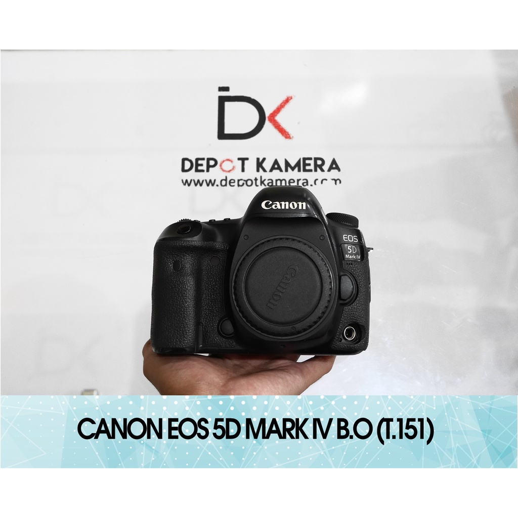 Jual SECOND - Kamera Canon eos 5D mark IV body only kode T.151 | Shopee ...