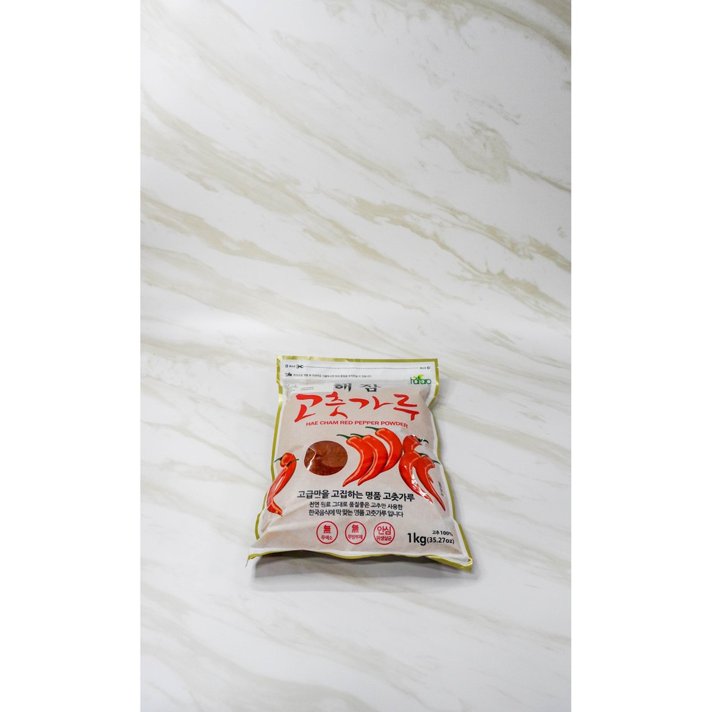 Jual HAE CHAM GOCHUGARU KASAR 1 KG - BUBUK CABE KOREA HAECHAM CHILI ...