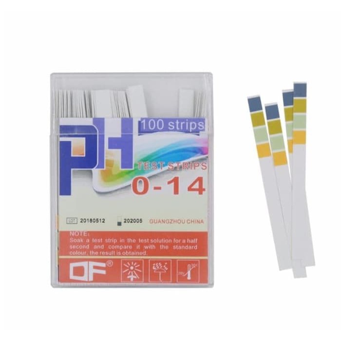 Jual Kertas Lakmus 100 Pcs pH Meter kertas Universal Test Paper 100 ...