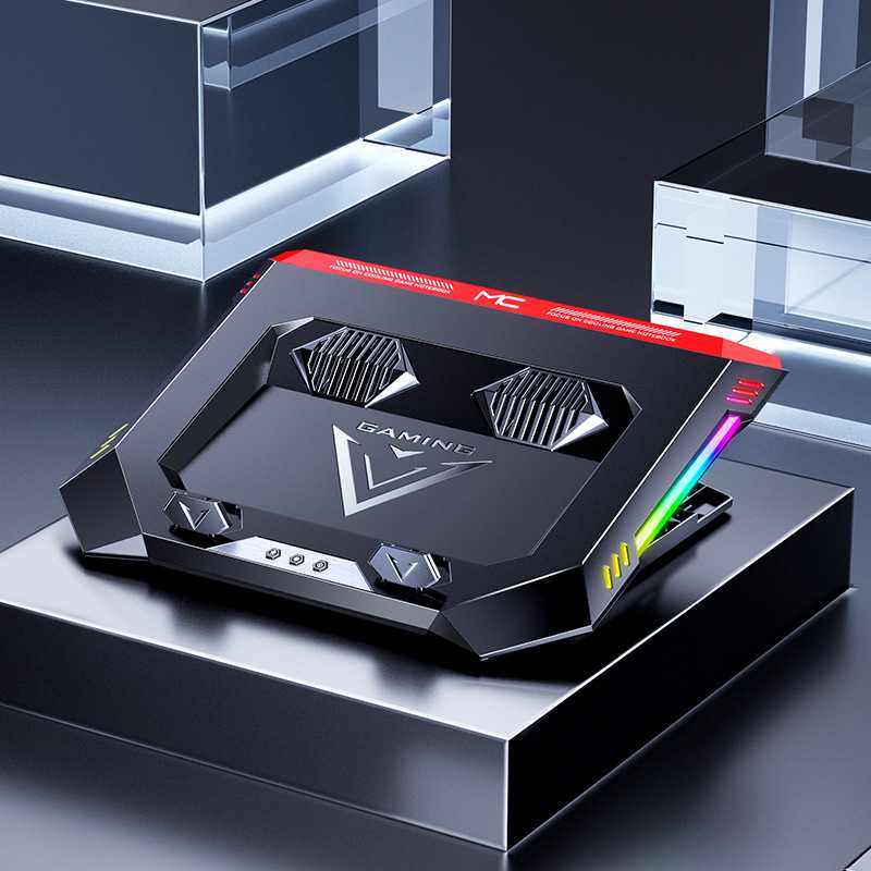 Jual MC Gaming Cooling Pad Laptop Turbocharged LED Light 2 Fan - X500 ...
