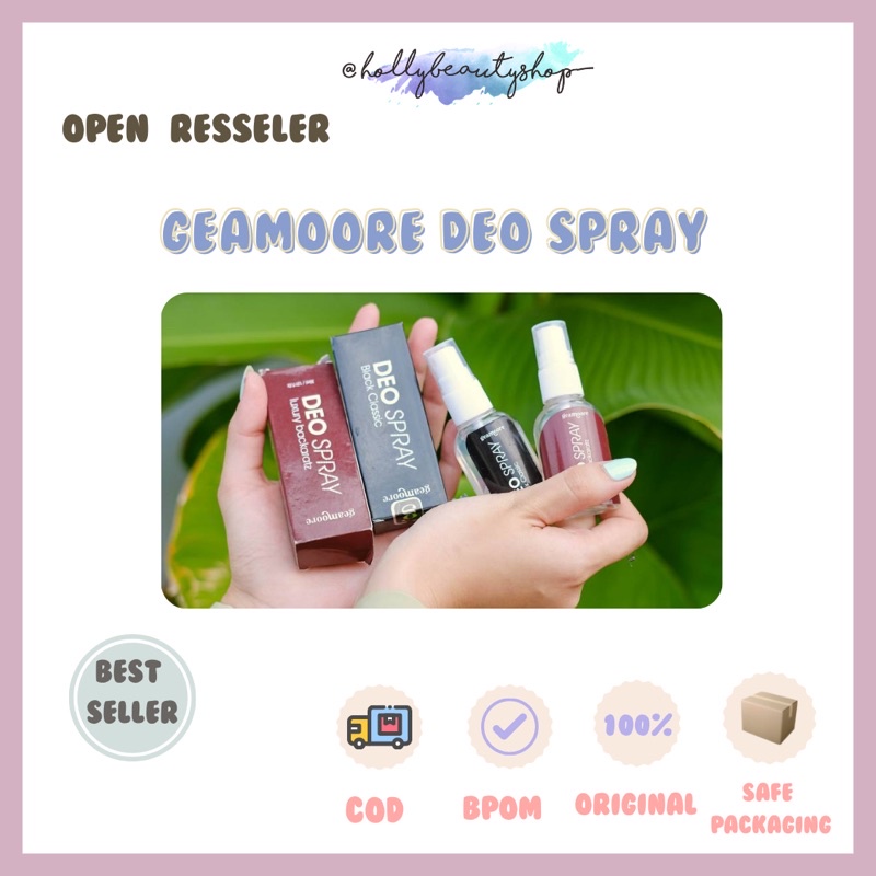 Jual GEAMOORE DEO SPRAY Shopee Indonesia
