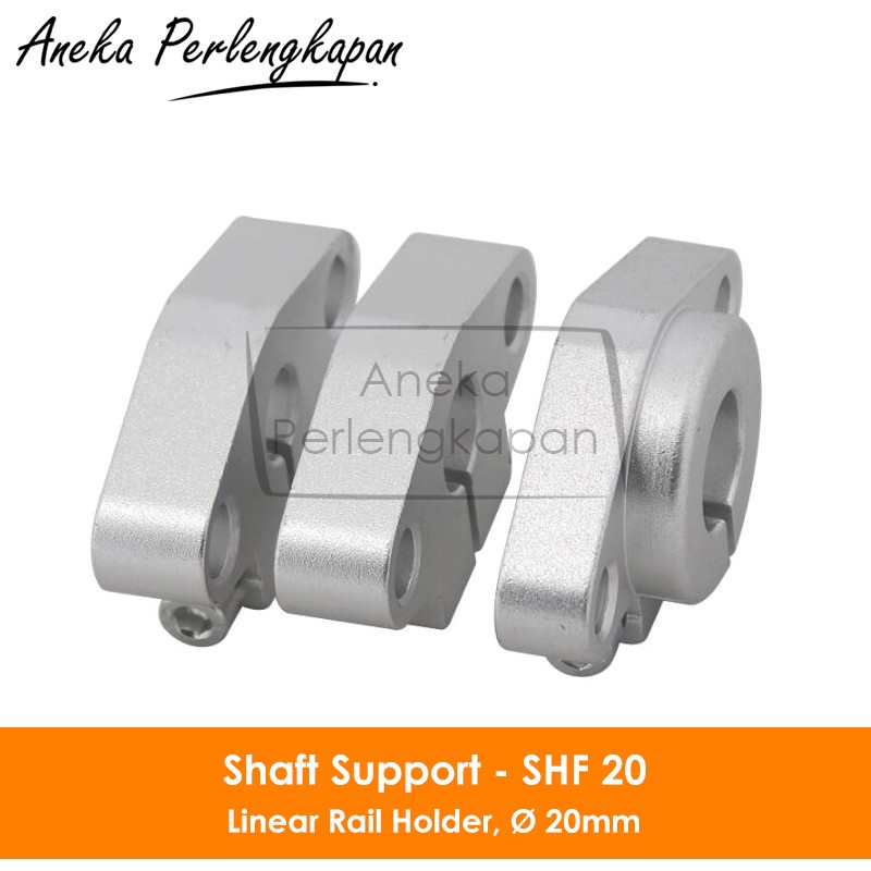 Jual SHF20 Linear Rail Shaft Support Unit for 20mm Rail / Rod | Shopee ...