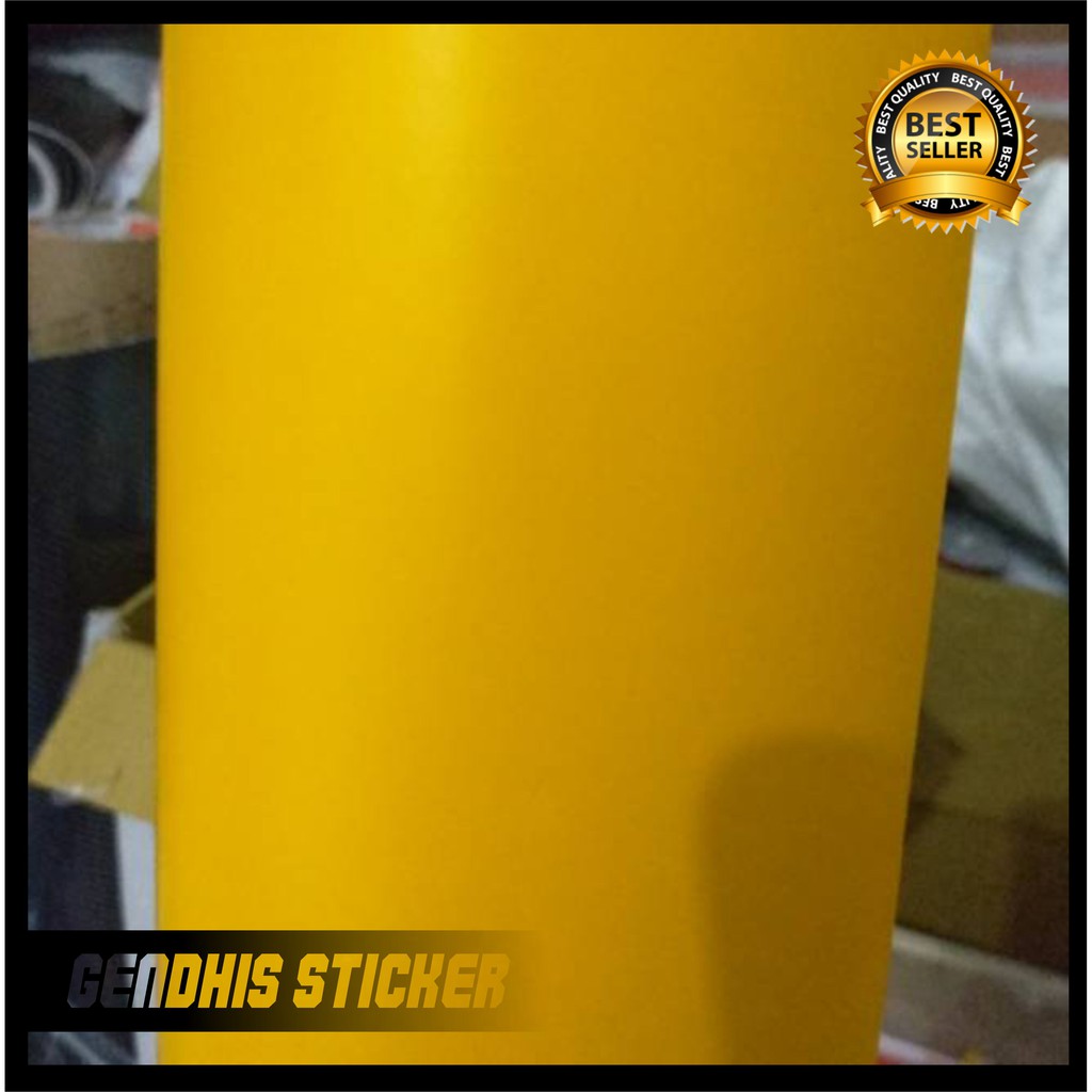 Jual Stiker kuning doff motor,lemari dan laptop | Shopee Indonesia