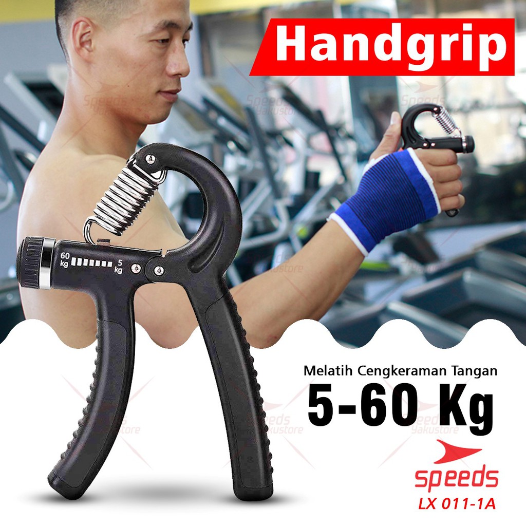 Jual SPEEDS Handgrip Hand Grip 5 60 Kg Alat Bantu Fitness Otot Lengan Portable LX 011 1 Shopee