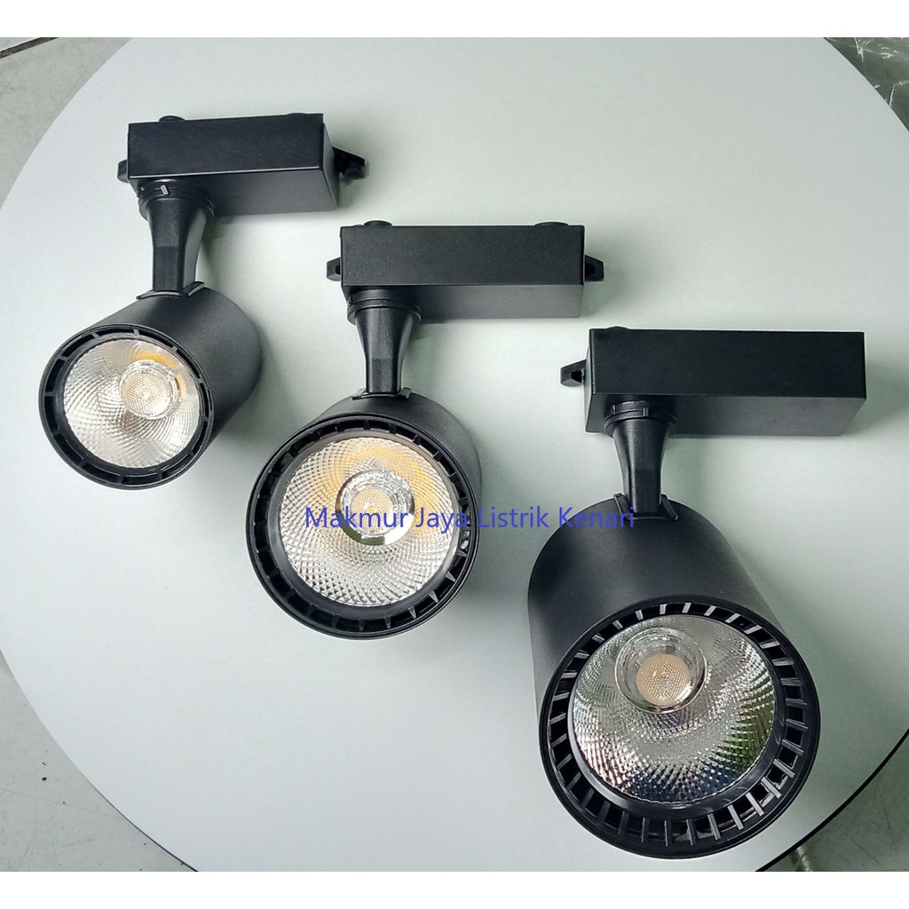 Jual LAMPU RELL TRACK LED SOROT LAMPU REL TRACKLIGHT SPOTLIGHT 10 Watt ...