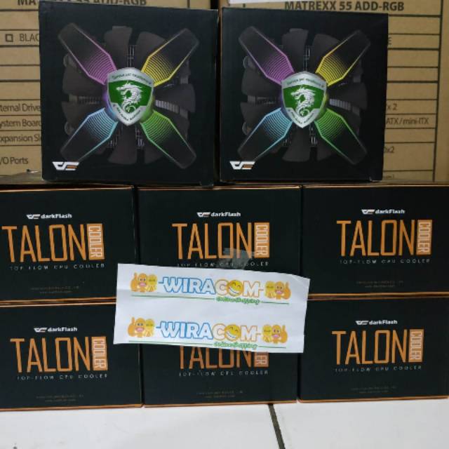 Jual Aigo darkflash Talon cpu cooler for intel Talon Darkflash | Shopee ...