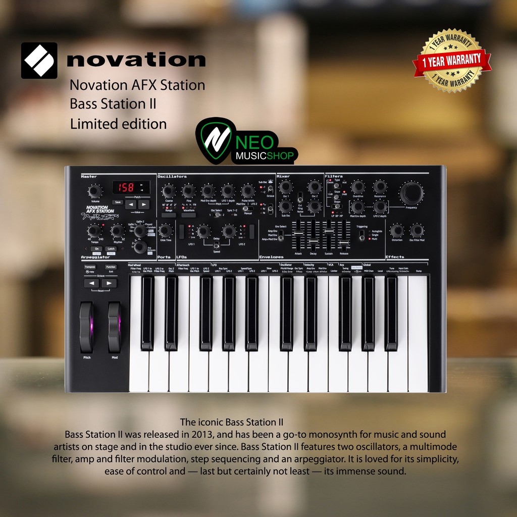 Novation Bass Station II ぶし Novation Bass Station II ぶし