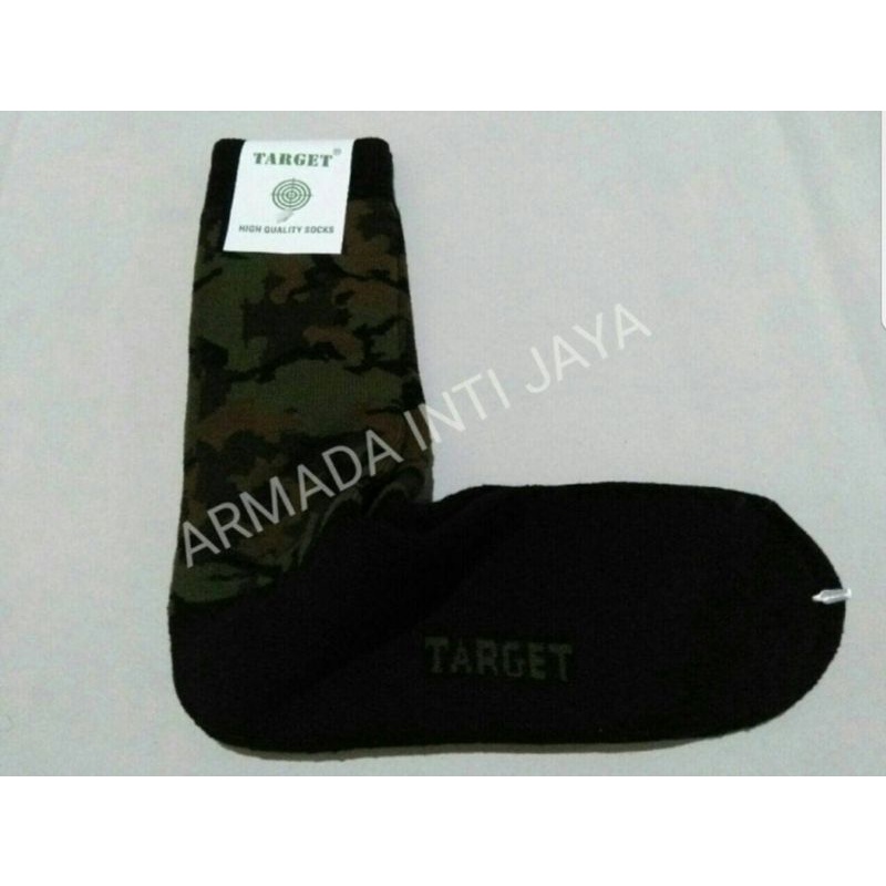 Jual Kaos Kaki Target Pdl Loreng Malvinas Kaos Kaki Loreng Tni Merek Target Kaos Kaki Tni