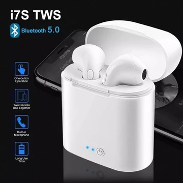 True Wireless Stereo Tws I7S Bluetooth Headset Earphone Suara Paten