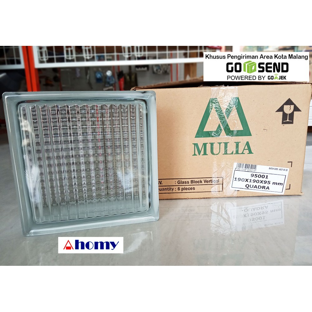 Jual glass block glassblock quadra mulia Shopee Indonesia
