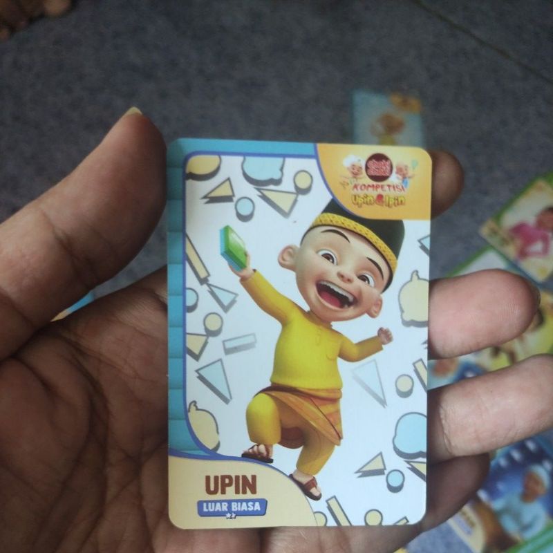 Jual 13-06-2024 Kartu Upin Ipin Choki-choki Choki Choki Jarjit Rembo ...