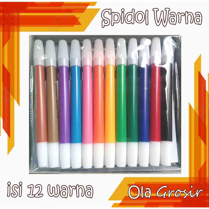 Jual Spidol Vanco Warna Pack Isi Warna Shopee Indonesia