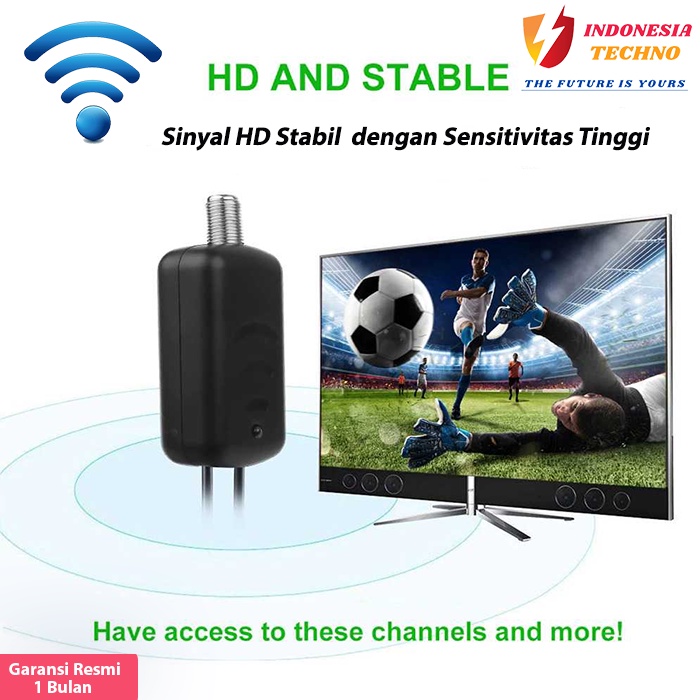 Jual Penguat Sinyal Antena Tv Amplifier Booster Dvb T Tfl D For