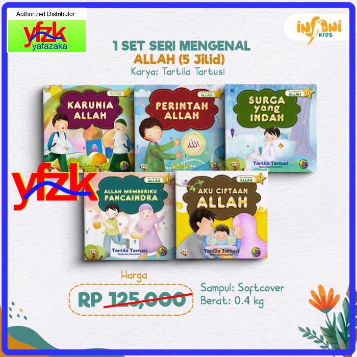 Jual New Buku Anak Seri Mengenal Allah 1 Set New | Shopee Indonesia