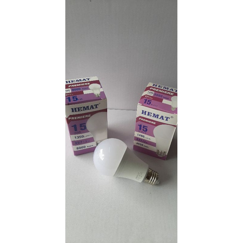 Jual Led hemat premiere Led 15w merk hemat ( bergaransi ) | Shopee