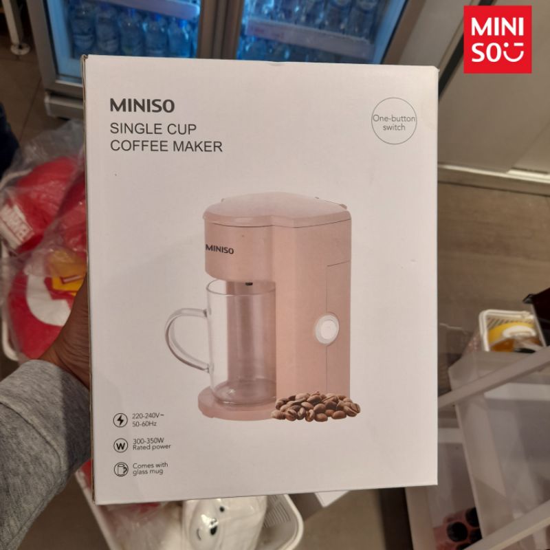 Jual Miniso Coffee Maker (free gelas cantik) Shopee Indonesia