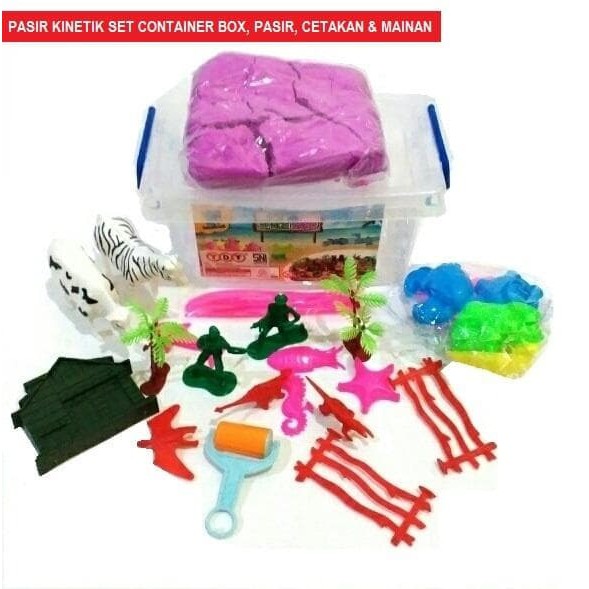 Jual Pasir Kinetic Set Container Box Dan Cetakan | Shopee Indonesia