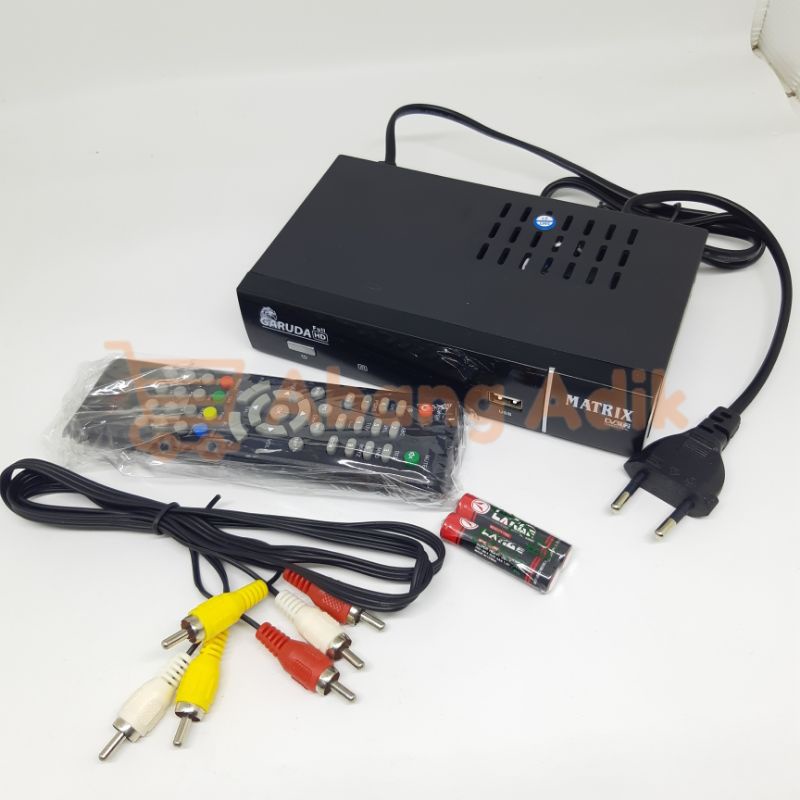 Jual Matrix Garuda DVBT2 DVB T2 Receiver TV Set Top Box Matrix Digital ...