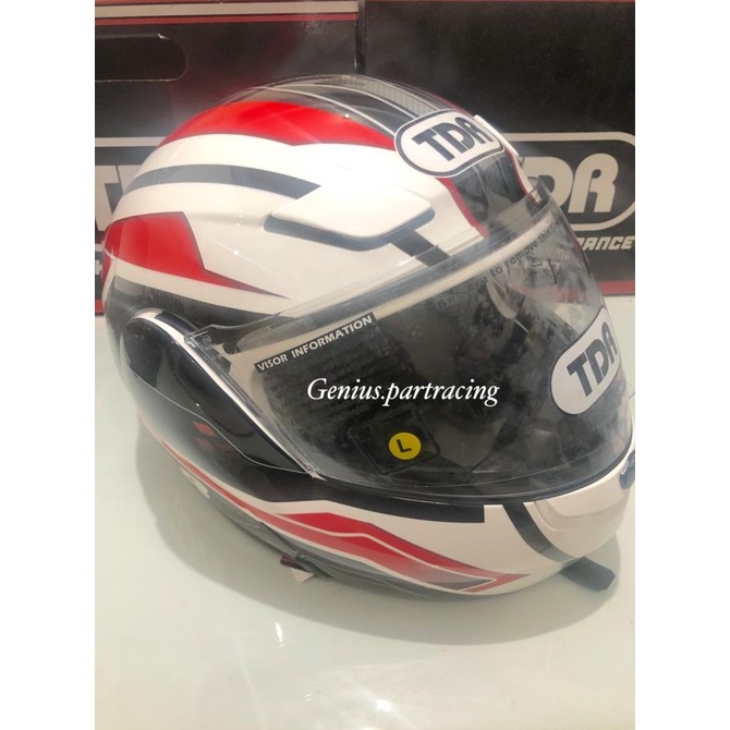 Jual HELM TDR FULL FACE ORIGINAL HELMET MOTOR THAILOOK GEN Shopee