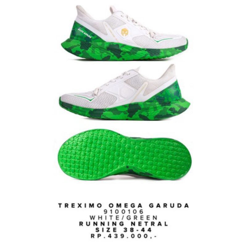 Jual SEPATU RUNNING MILLS TREXIMO OMEGA GARUDA | Shopee Indonesia