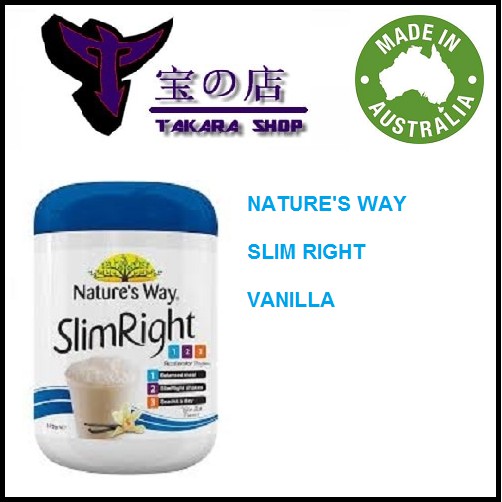 Jual Natures Way Slim Right - Vanilla | Shopee Indonesia
