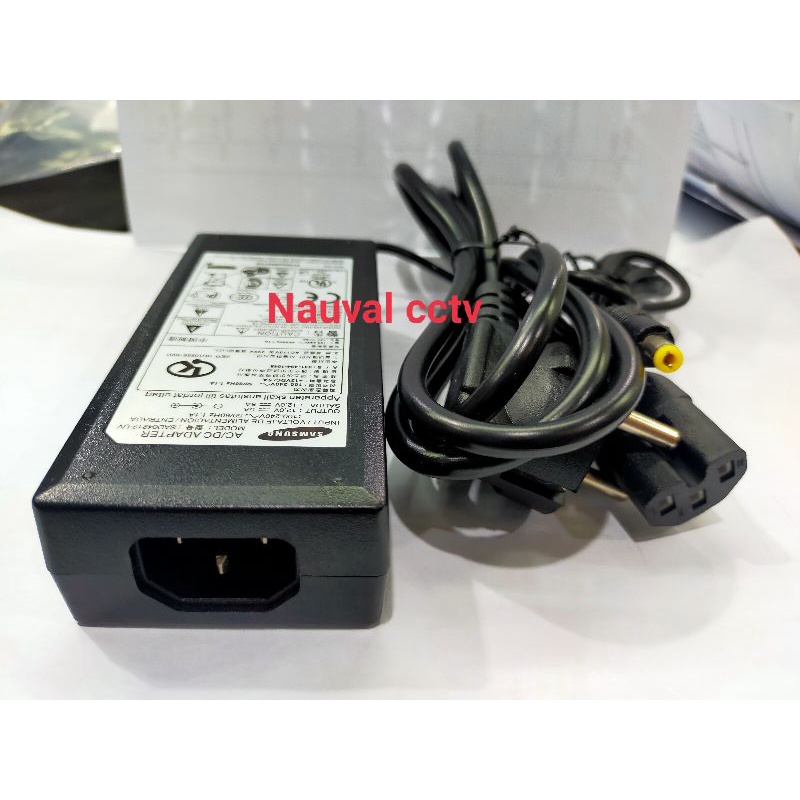 Jual adaptor 12v 5a Samsung + kabel AC cord | Shopee Indonesia