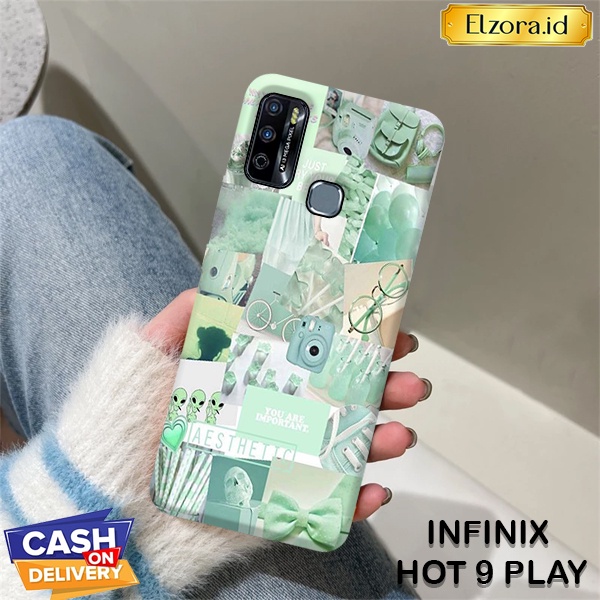 Jual Case Infinix Hot Play Fashion Case Estetik Series Hardcase