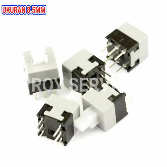 Jual Saklar Switch Tombol On/Off Micro Tactile Ukuran 8.5mm Pin 6 Warna ...