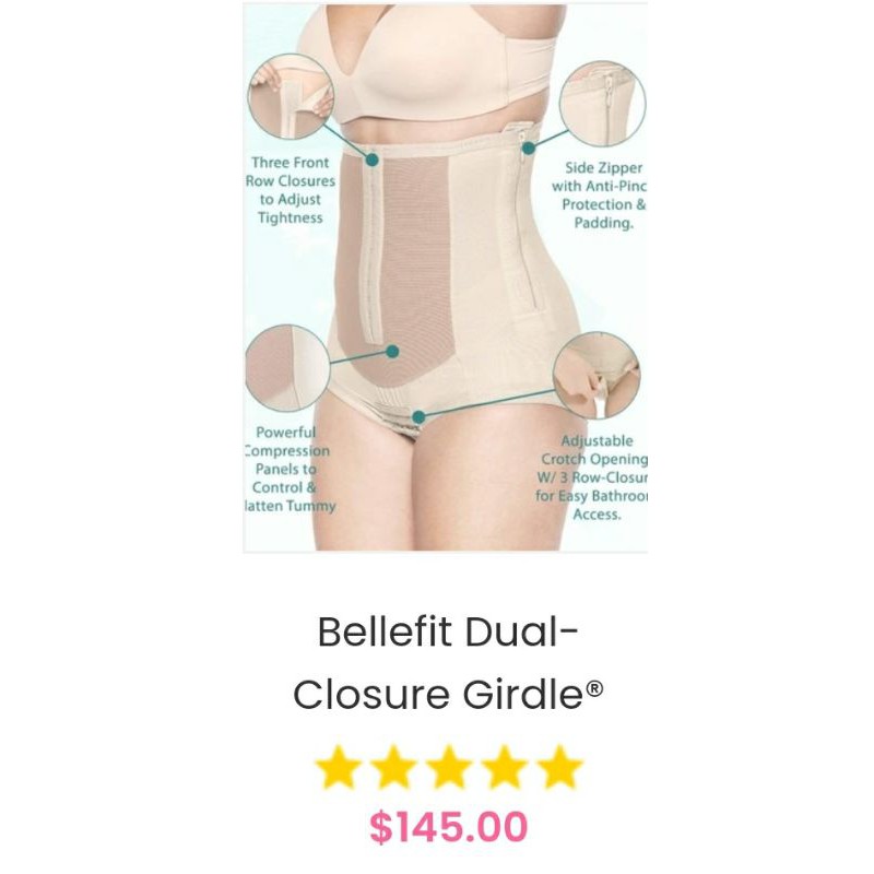 Bellefit - dual closure girdle