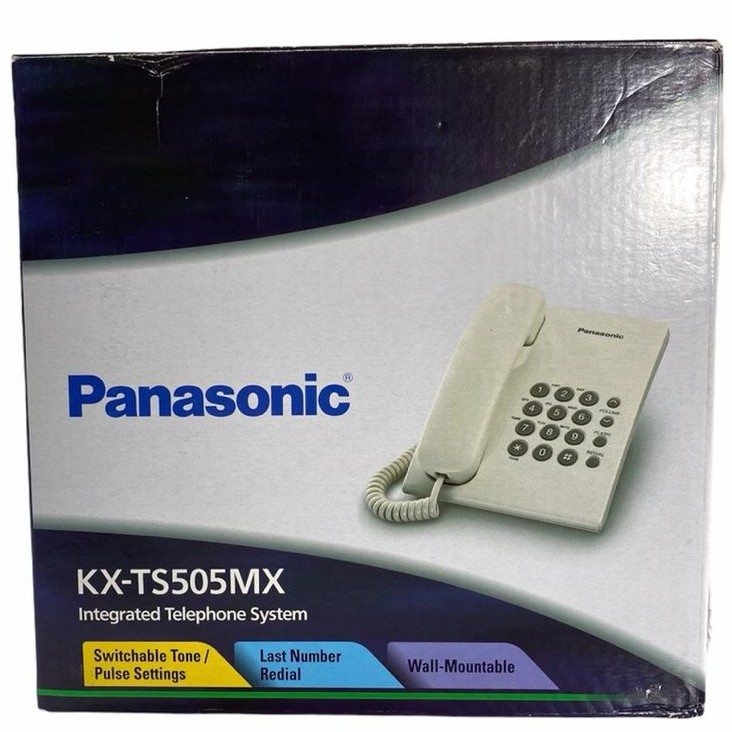 Jual Telephone Panasonic Kx Ts505mx Shopee Indonesia