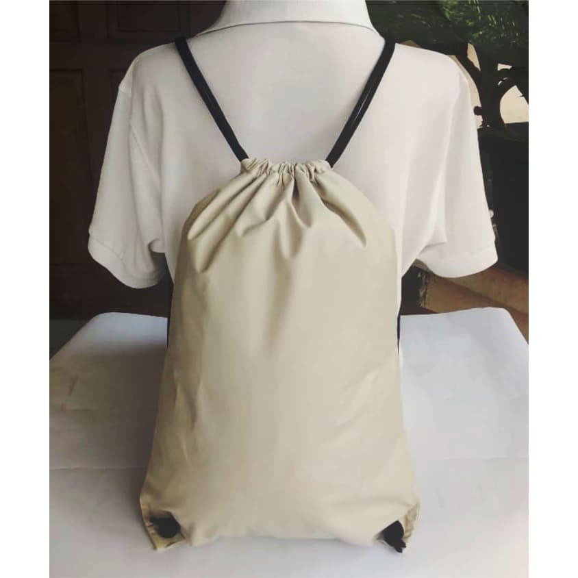 Jual Tas Serut Bahan Tebal / String Bag / Drawstring / Tas Serutu ...