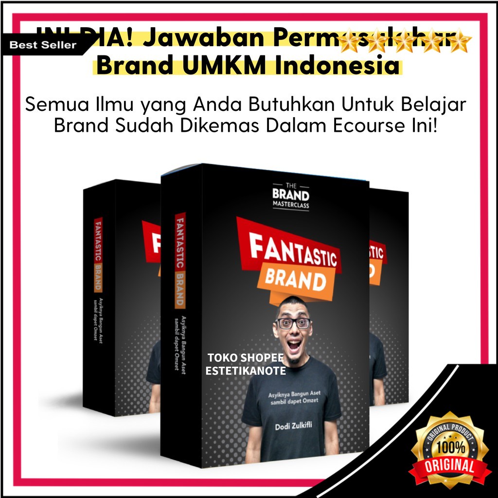 Jual FANTASTIC BRAND - Jawaban Permasalahan Brand UMKM Indonesia ...