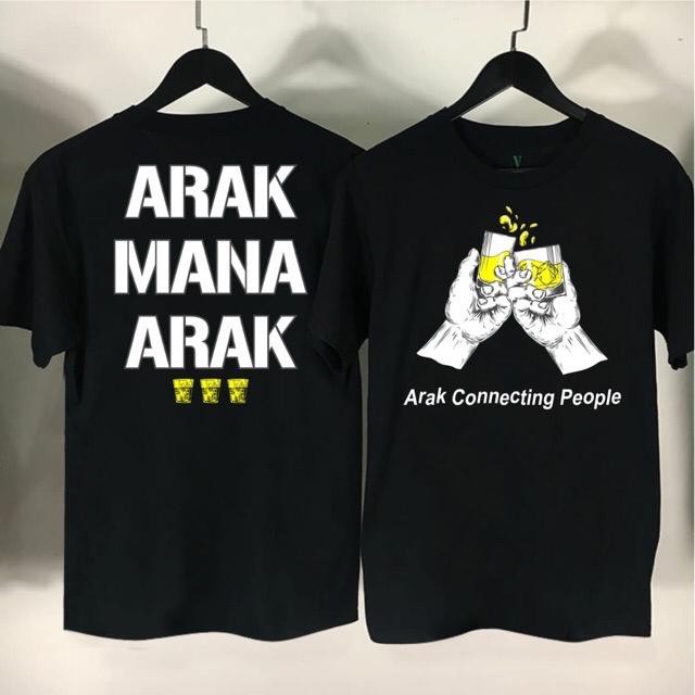 Jual KAOS ARAK CONNECTING PEOPLE Shopee Indonesia