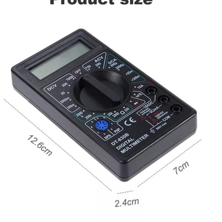 Jual Tinggi Peminat Multimeter Digital Dt B Tester Dt B Tofuda Model Avometer Multitester