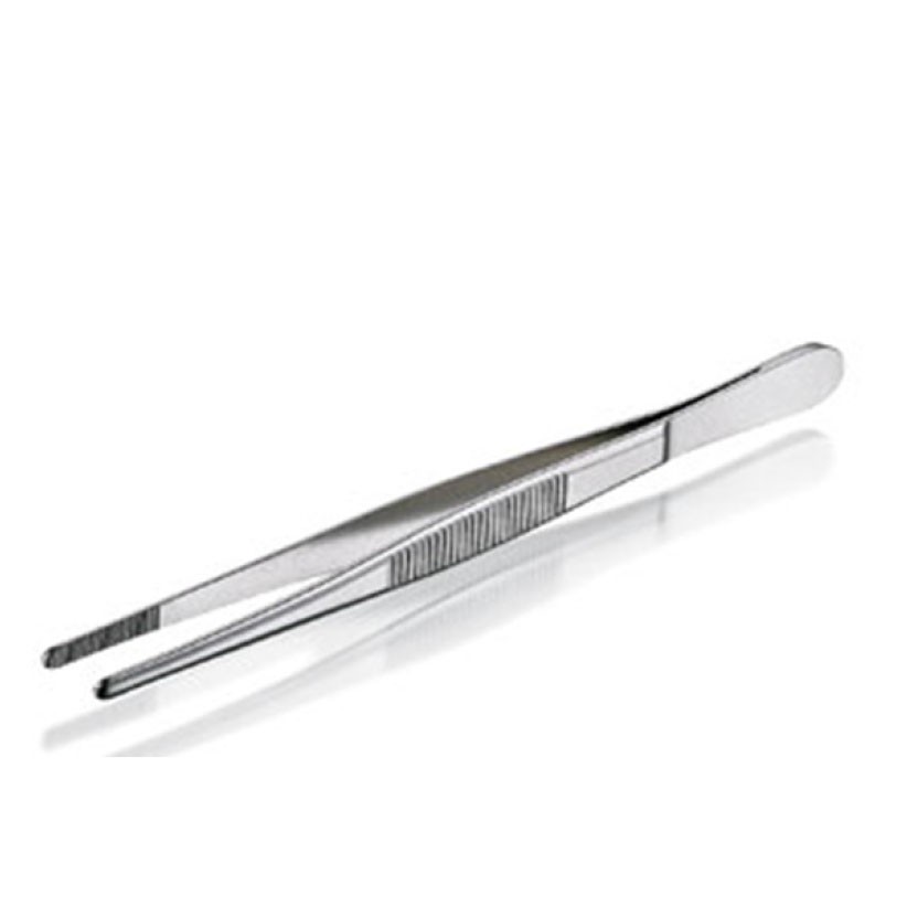 Jual FORCEPS 145mm length. Stainless steel. Straight. Blunt Points ...