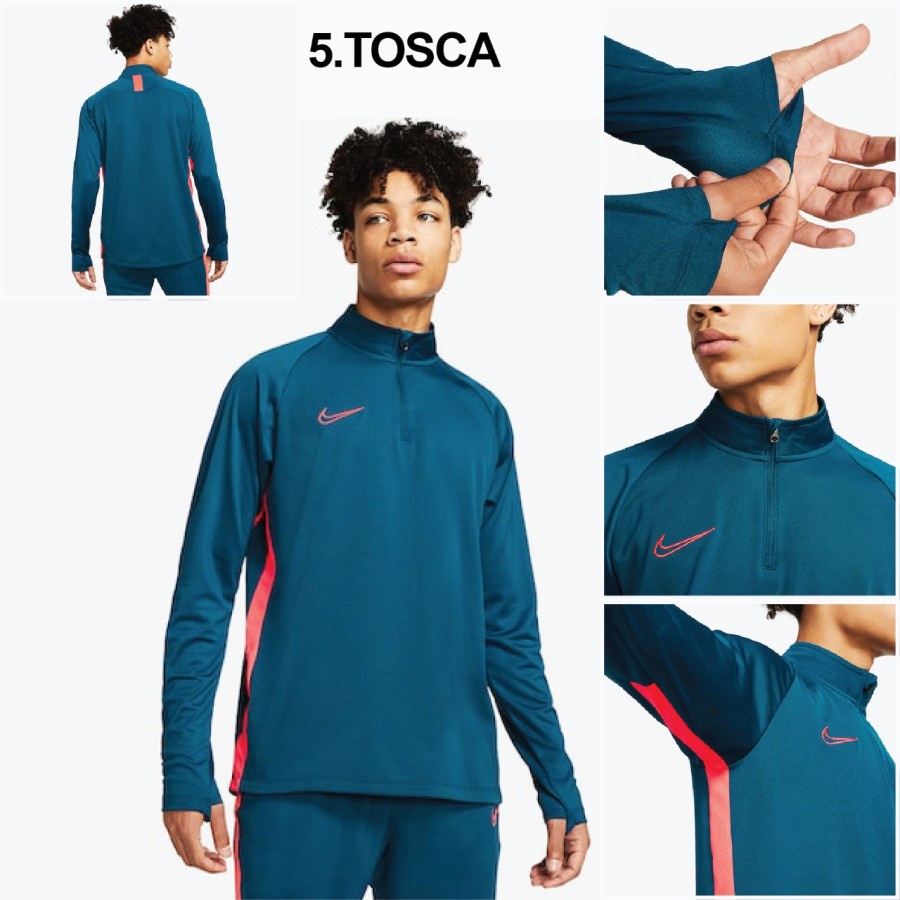 Jual Baju Training Lengan Panjang Kaos Sepeda Nike Dry Fit Strike Drill Gym Shopee Indonesia