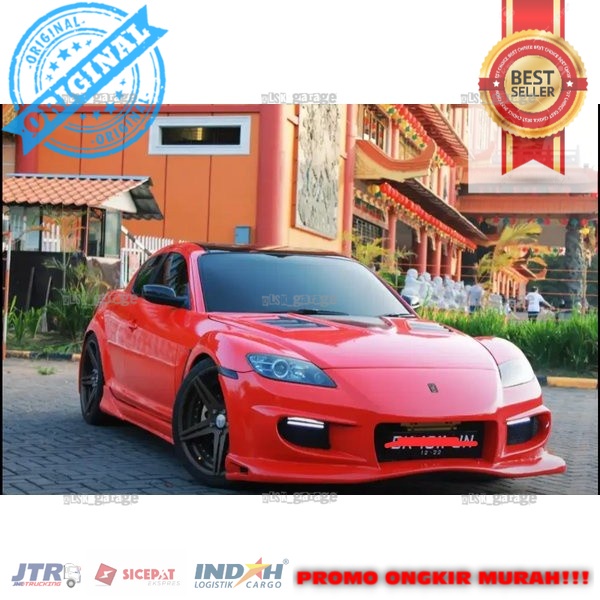 Jual BODYKIT MAZDA RX8 VELLZIDE TERMURAH BODY KIT MOBIL duraflex
