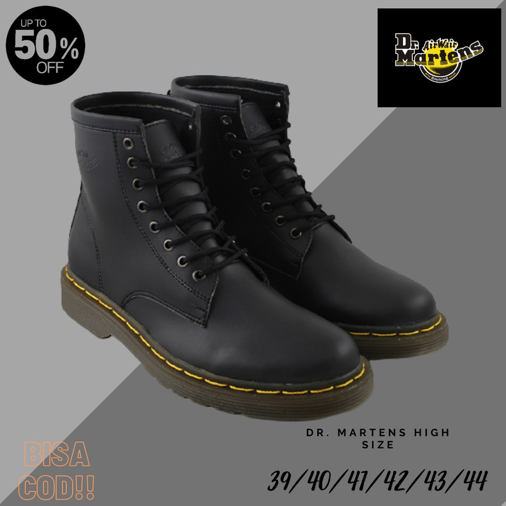 Sepatu boots pria dr martens hole dockmar boot murah docmart berkualitas