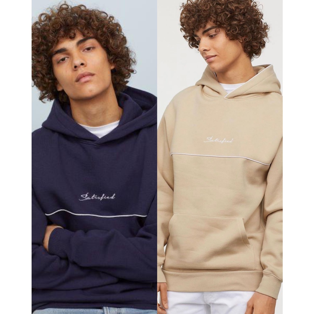 Satisfied hoodie clearance h&m